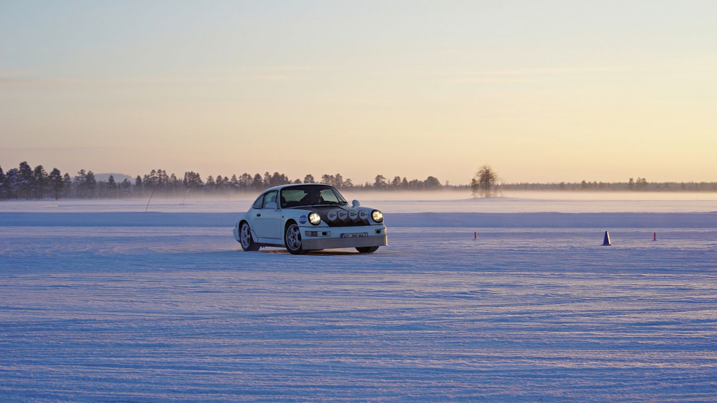 964 C2, Laponia sueca, 2019, Porsche AG