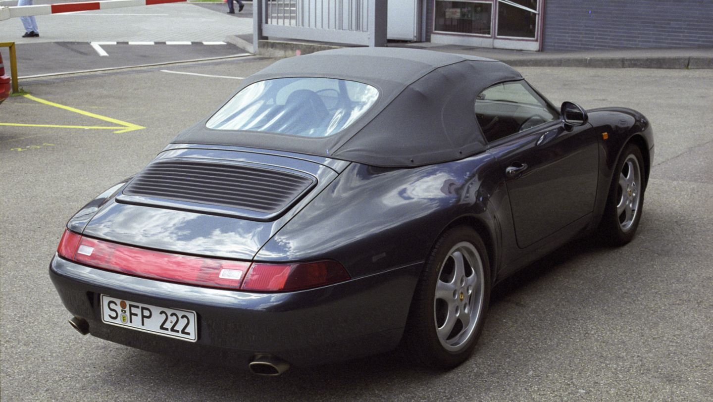 911 Carrera 3,6 Speedster, Porsche Werk 2, Zuffenhausen, 1995, Porsche AG