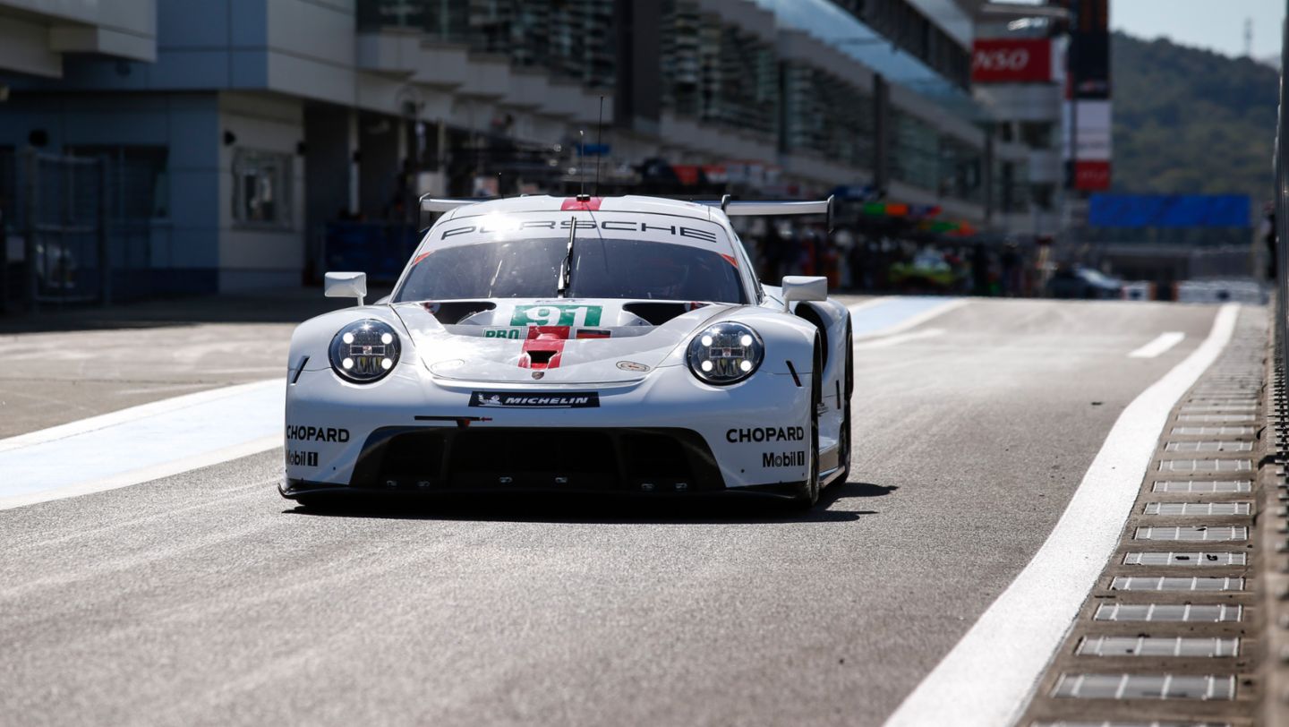 911 RSR, Porsche GT Team (91), Qualifying, World Endurance Championship WEC, 2. Lauf, Fuji/Japan, 2019, Porsche AG