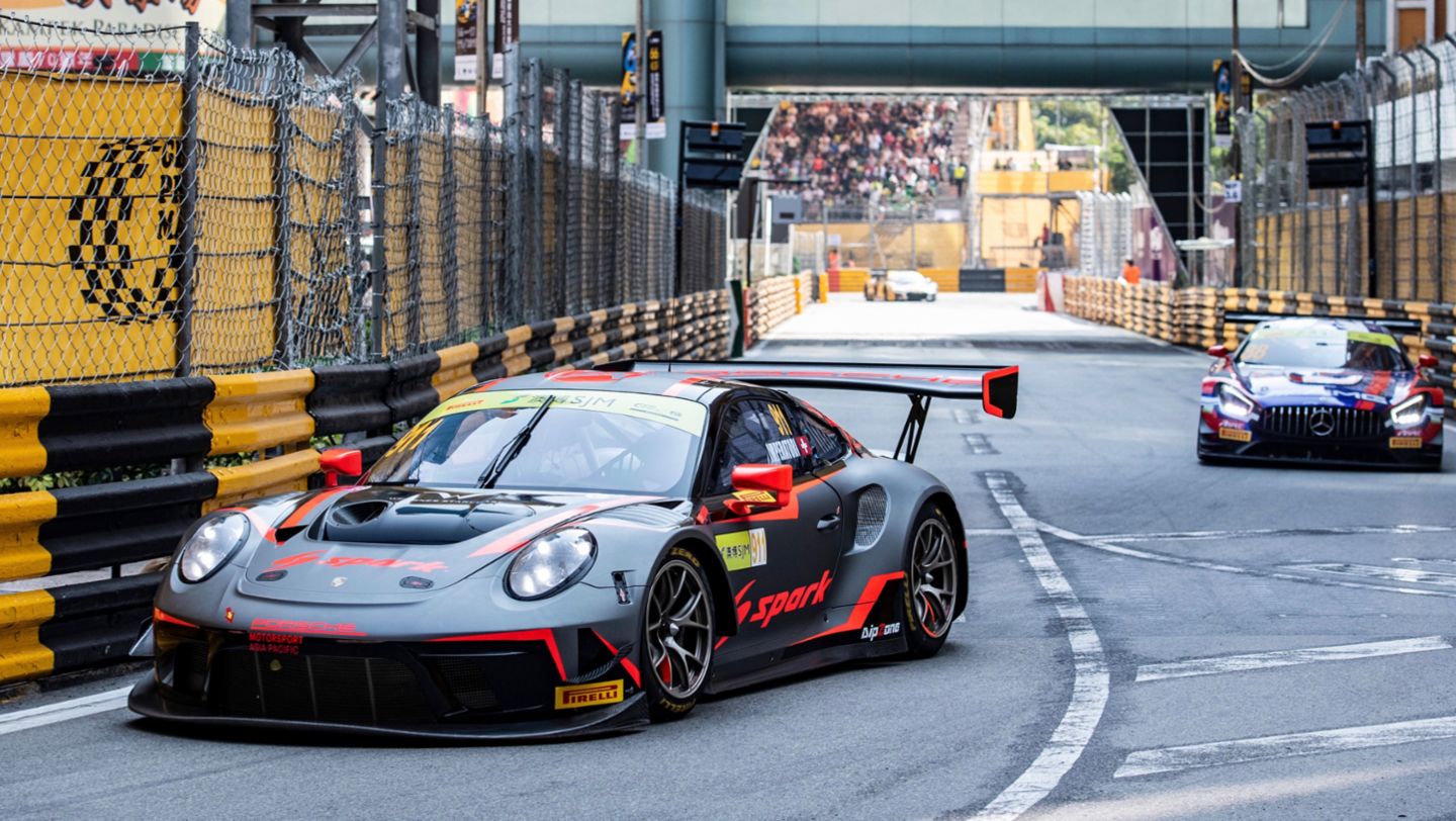 911 GT3 R, FIA GT World Cup, Macau, 2019, Porsche AG