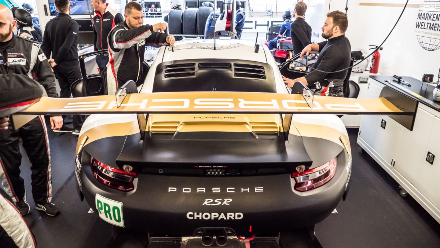 Porsche GT Team, 911 RSR, Rennvorbereitung, FIA WEC, Le Mans, 2019, Porsche AG