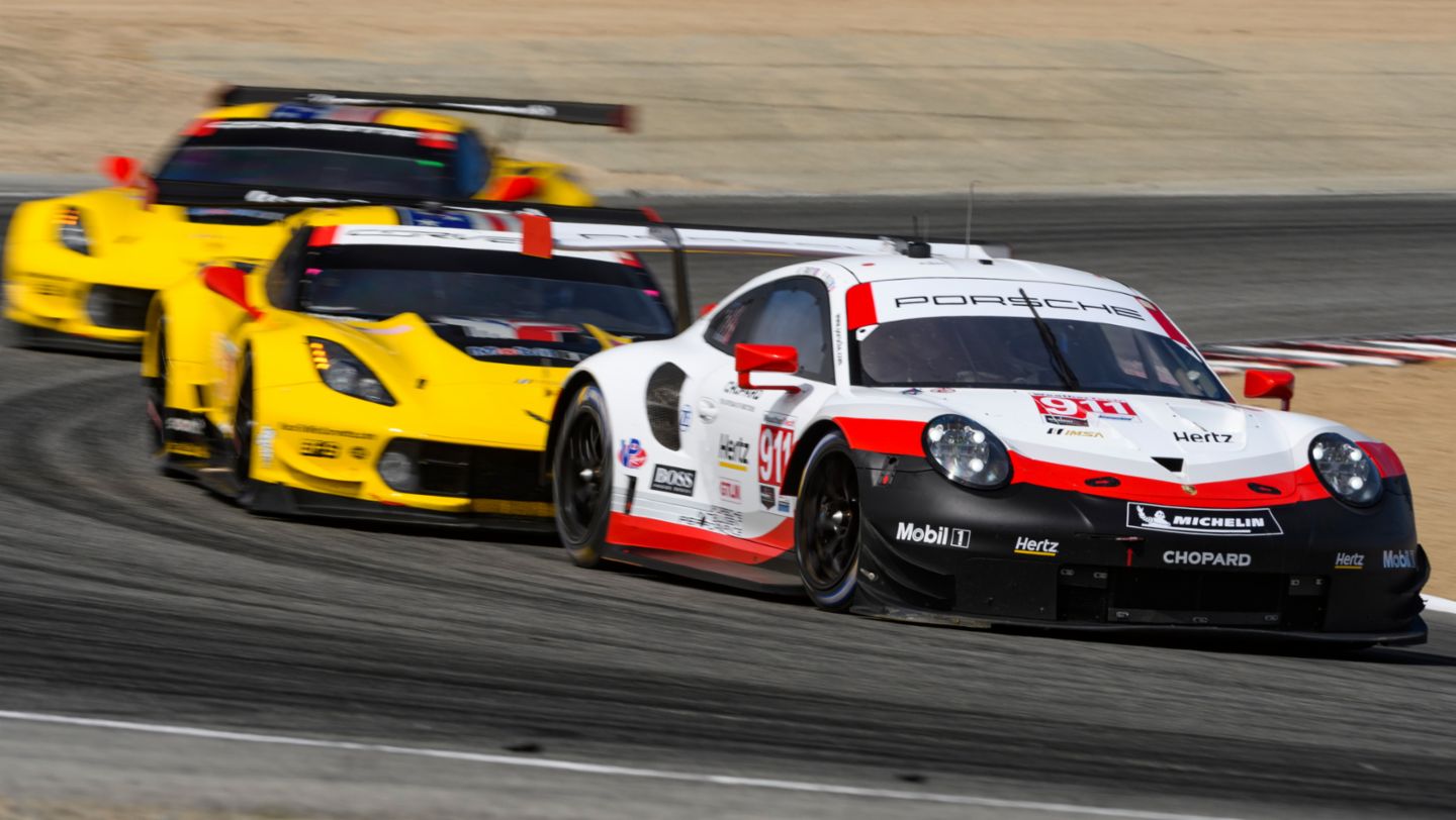 911 RSR, IMSA WeatherTech SportsCar Championship, race, Laguna Seca, 2019, Porsche AG