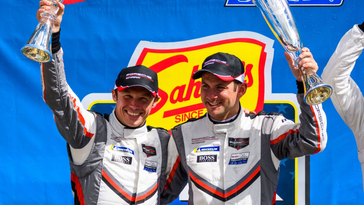 Patrick Pilet, Nick Tandy, l-r, IMSA WeatherTech SportsCar Championship, 2019, Porsche AG
