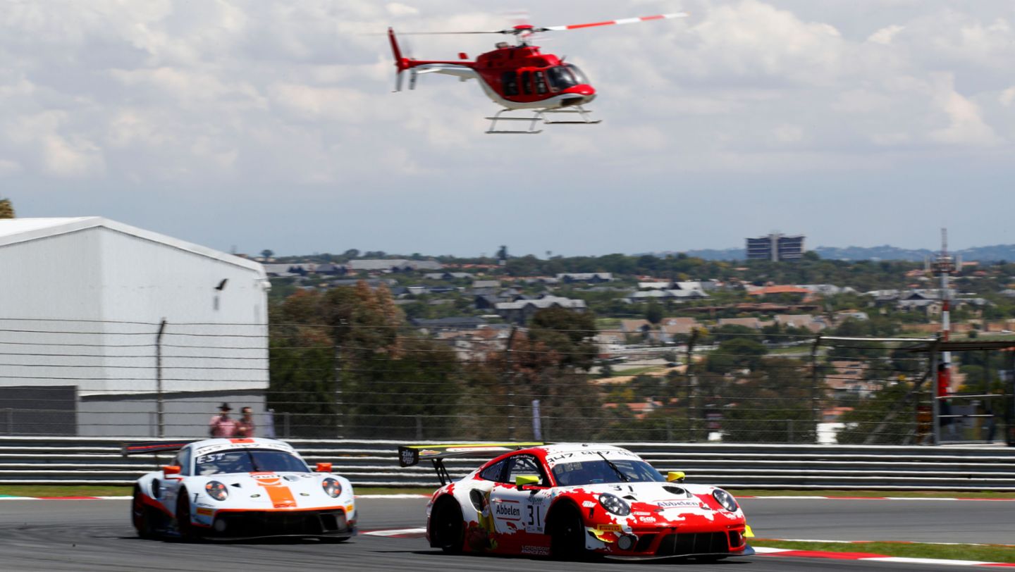 911 GT3 R, Frikadelli Racing Team (31), Rennen, Intercontinental GT Challenge, 5. Lauf, Kyalami/Südafrika, 2019, Porsche AG