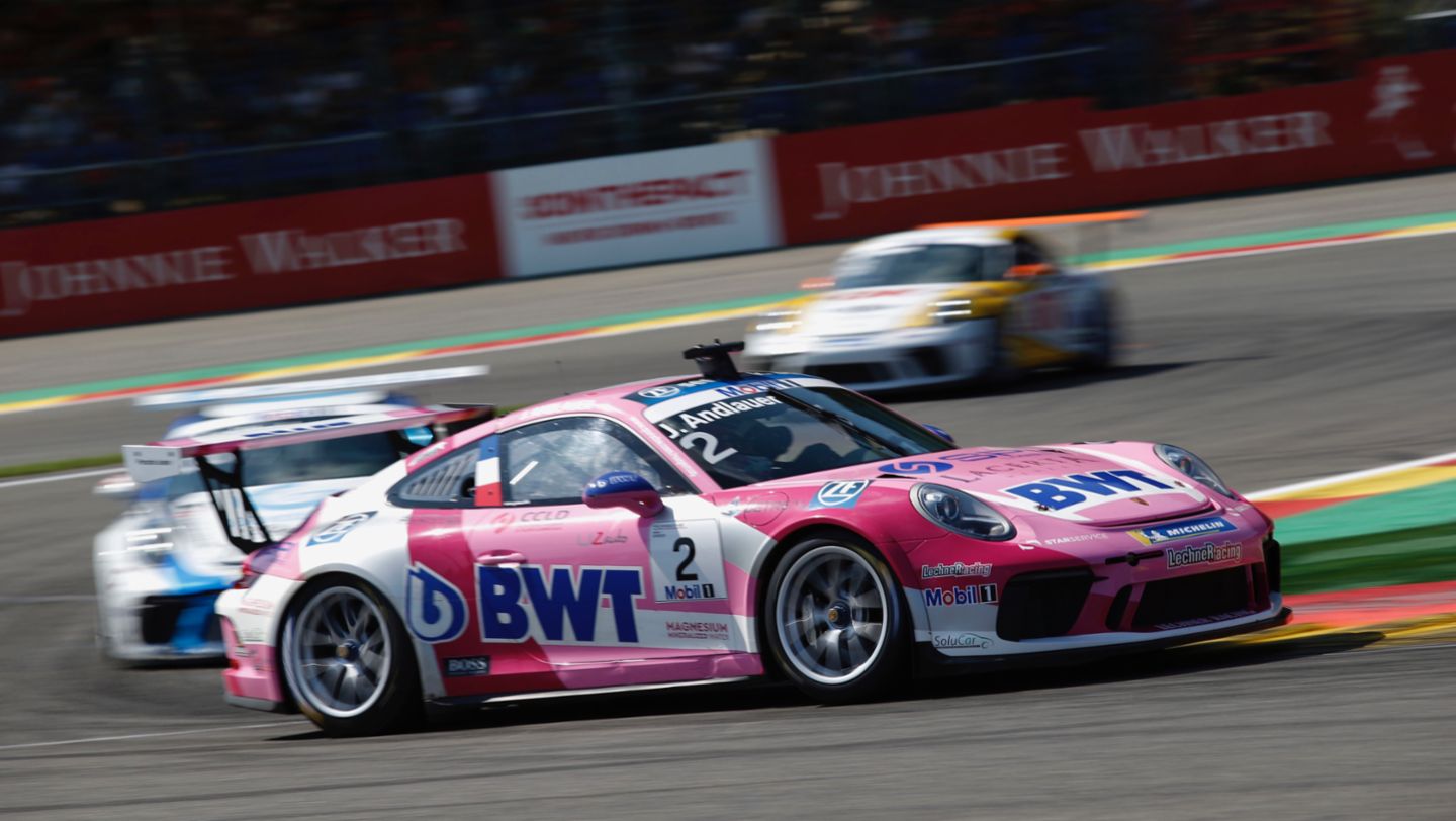 Julien Andlauer, 911 GT3 Cup, Porsche Mobil 1 Supercup, Qualifying, Spa-Francorchamps, 2019, Porsche AG