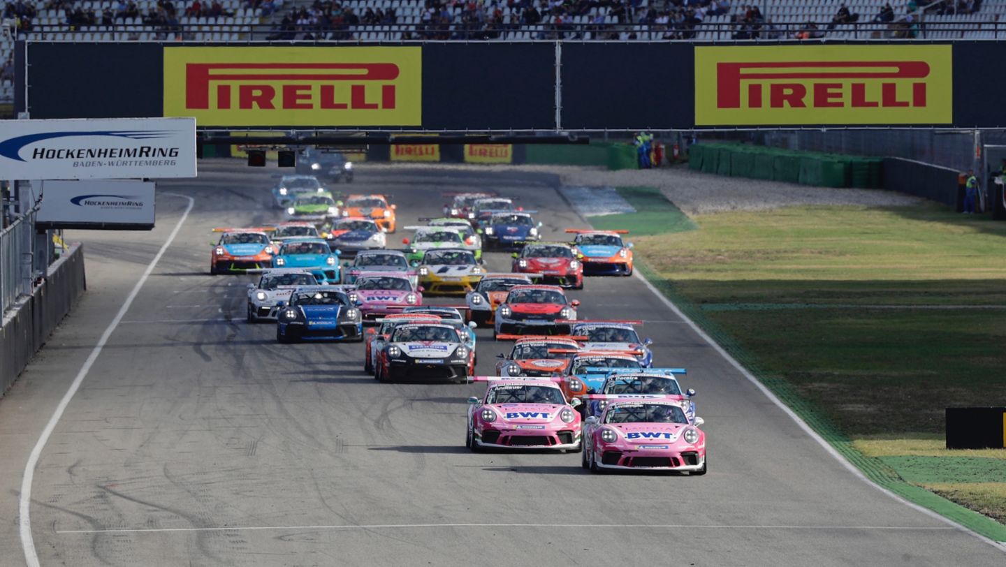 911 GT3 Cup, Porsche Carrera Cup Deutschland, Hockenheim, Deutschland, Lauf 13, 2019, Porsche AG