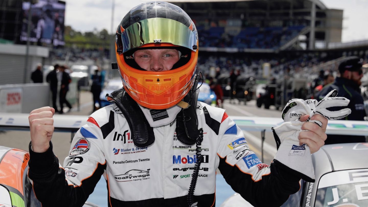 Larry ten Voorde, Overdrive Racing by Huber, Porsche Carrera Cup Deutschland, Hockenheim, Lauf 2, 2019, Porsche AG