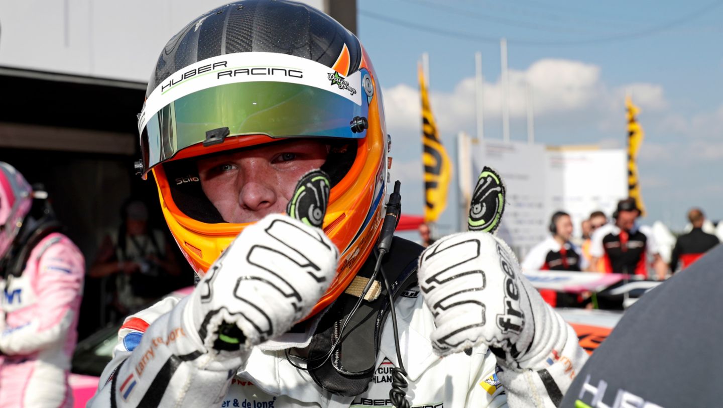 Larry ten Voorde, Overdrive Racing by Huber, Porsche Carrera Cup Deutschland, Most, Race 3, 2019, Porsche AG