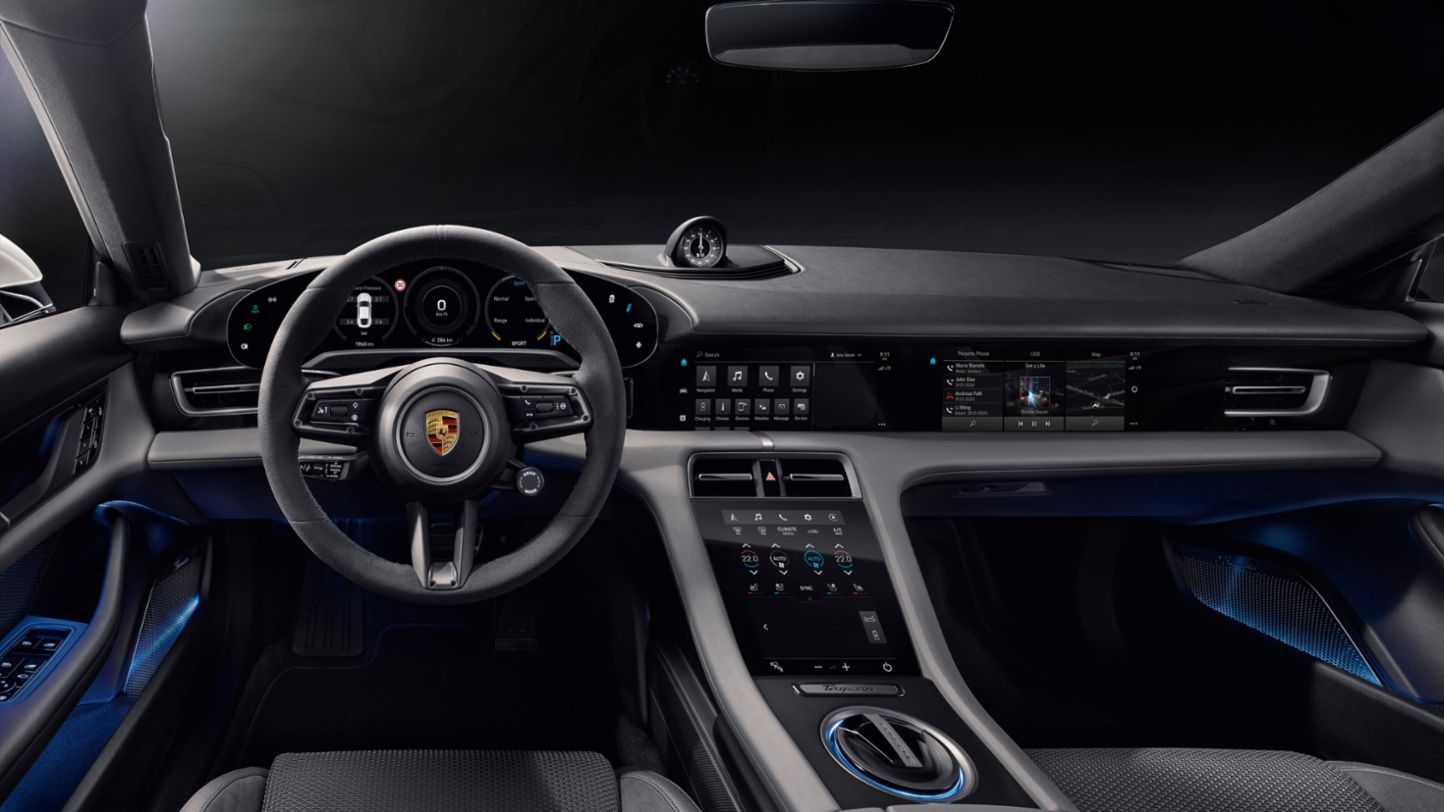 Taycan, interior, 2019, Porsche AG