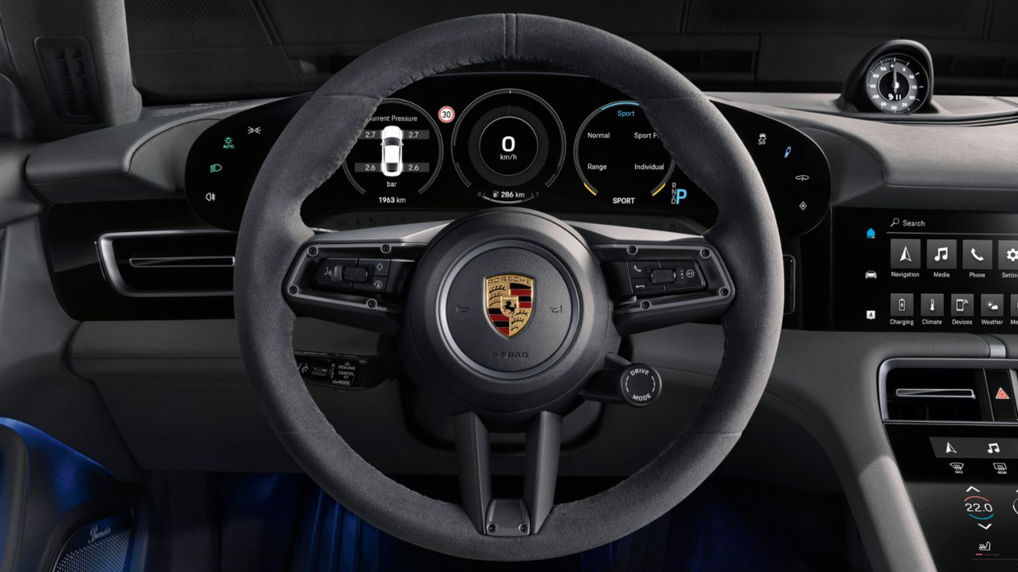 Taycan, intérieur, 2019, Porsche AG