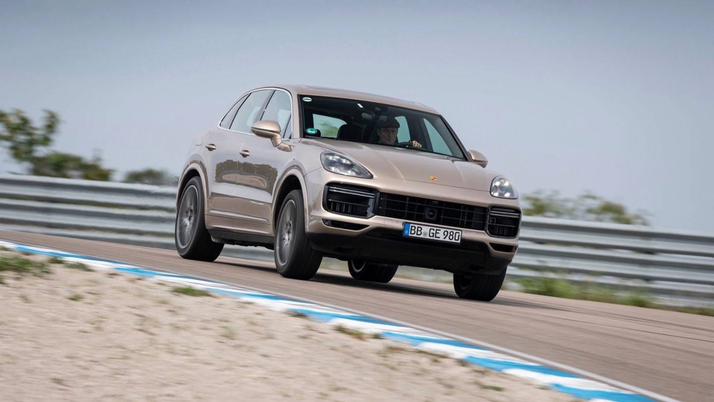 Cayenne Turbo S E-Hybrid, circuito de Gotland, 2019, Porsche AG