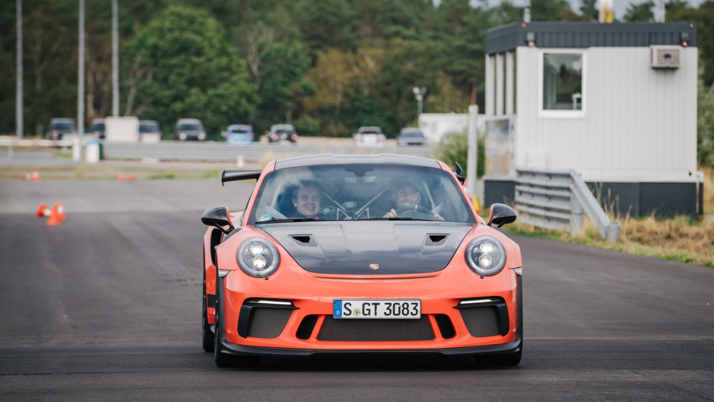 Matt Kuchar (USA), Golfer, 911 GT3 RS, Porsche European Open, ADAC Driving Safety Centre, Lüneburg, 2019, Porsche AG