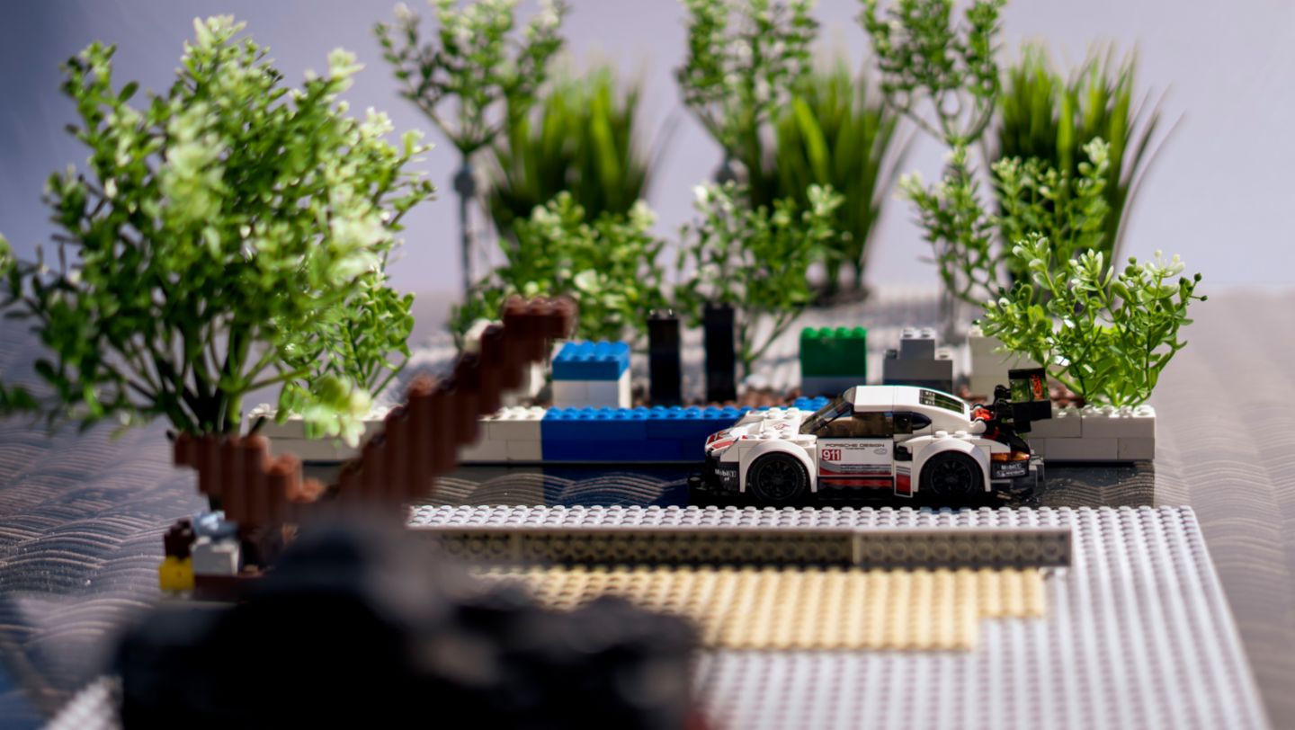 Reproducción hecha con Lego, 2020, Porsche AG