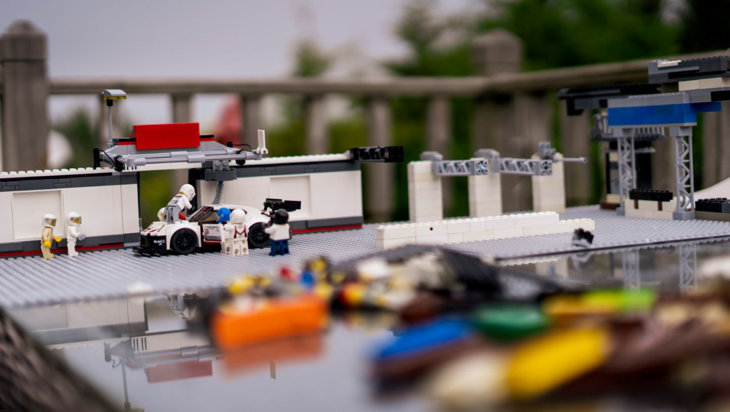 Recreación hecha con Lego, 2020, Porsche AG