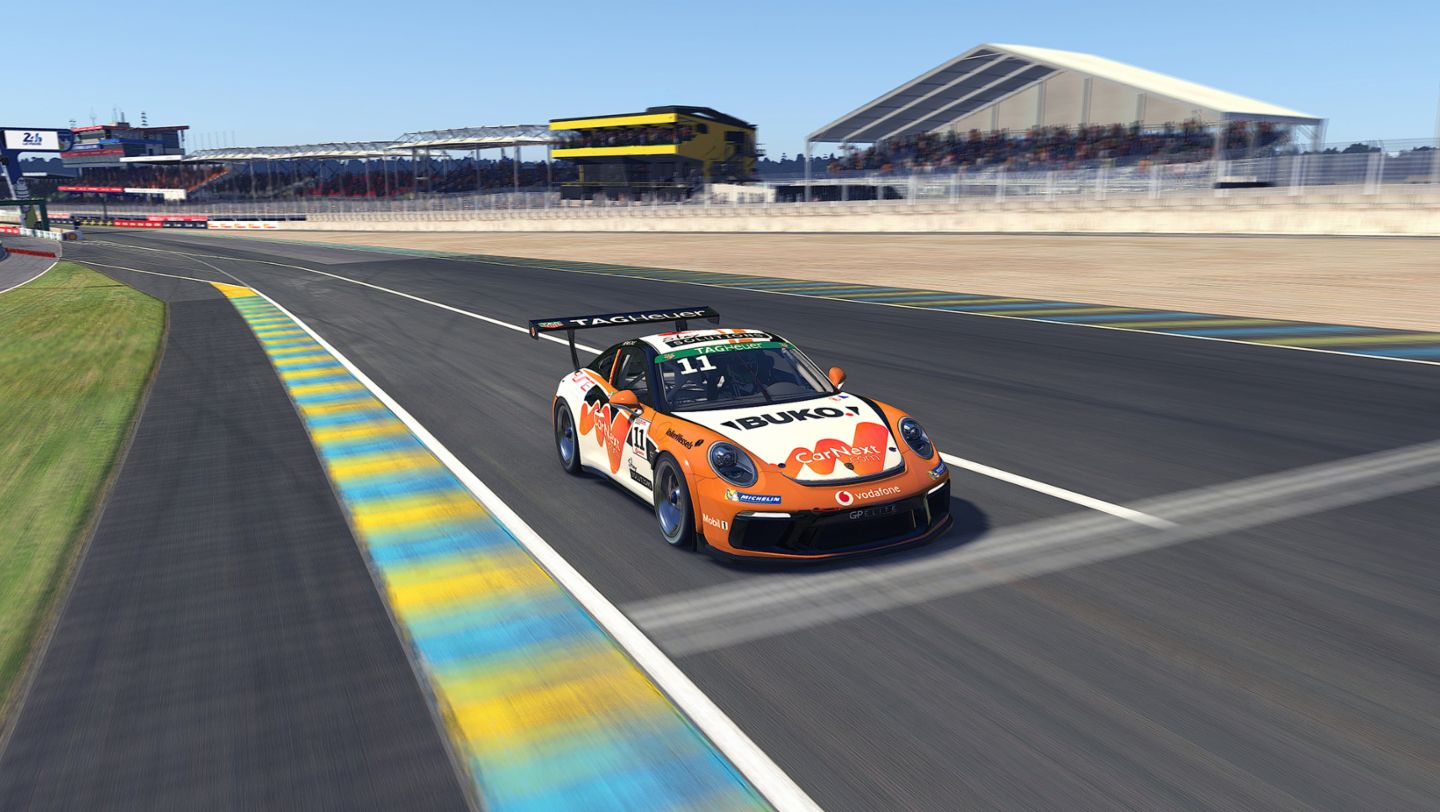 Max Benecke, sim racer, 2020, Porsche AG
