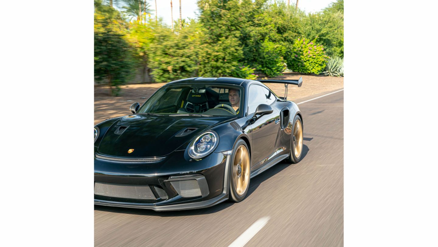Paul Casey, Porsche-Markenbotschafter, Porsche 911 GT3 RS, 2020, Porsche AG