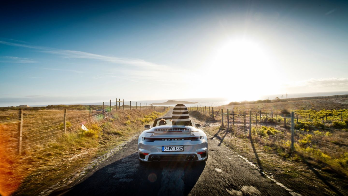 911 Turbo S Cabriolet, Curves Magazine, Portugal, 2020, Porsche AG