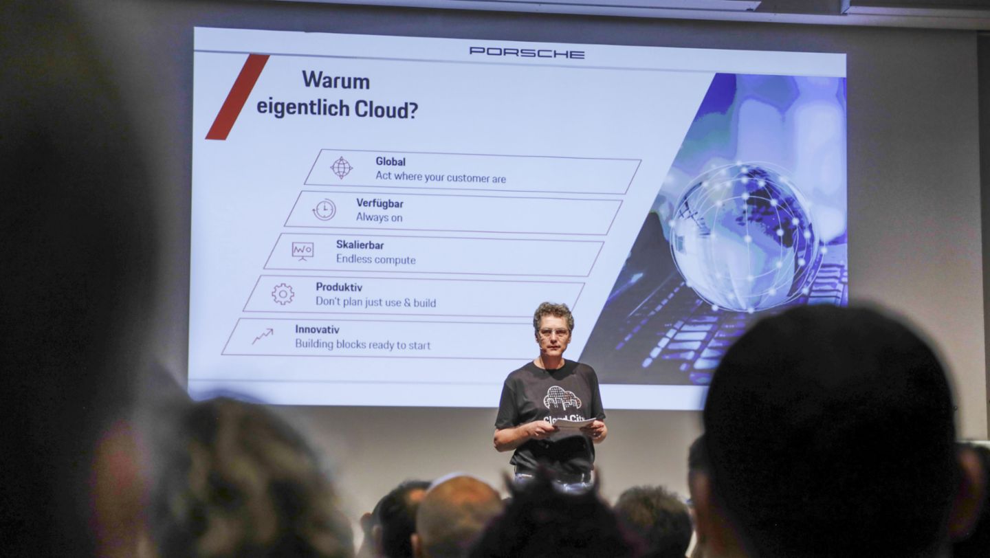 Impressions of the Cloud Innovation Day at Porsche, 2020, Porsche AG