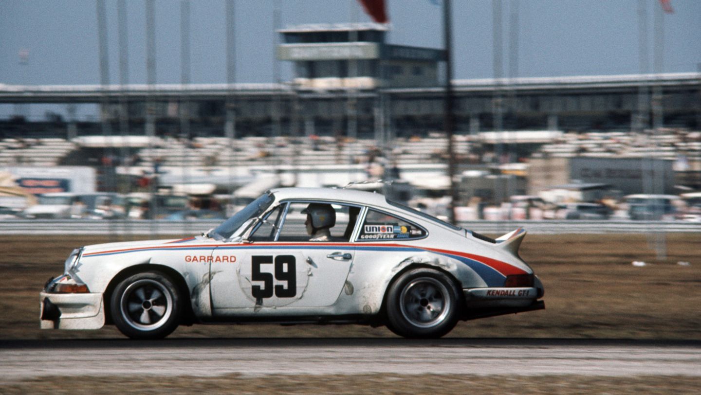 Peter Gregg (zweiter Fahrer: Hurley Haywood), 911 Carrera RSR 2,8, 24 Stunden von Daytona, 1973, Porsche AG