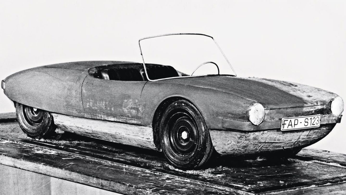 Type 914, Model 2, M. 1:5, design: F. A. Porsche, May 1966, 2020, Porsche AG