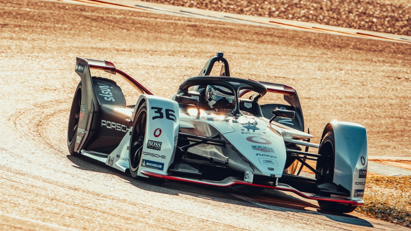 Porsche 99X Electric, Fórmula E, jornadas de pruebas de pretemporada, Valencia, 2020, Porsche AG