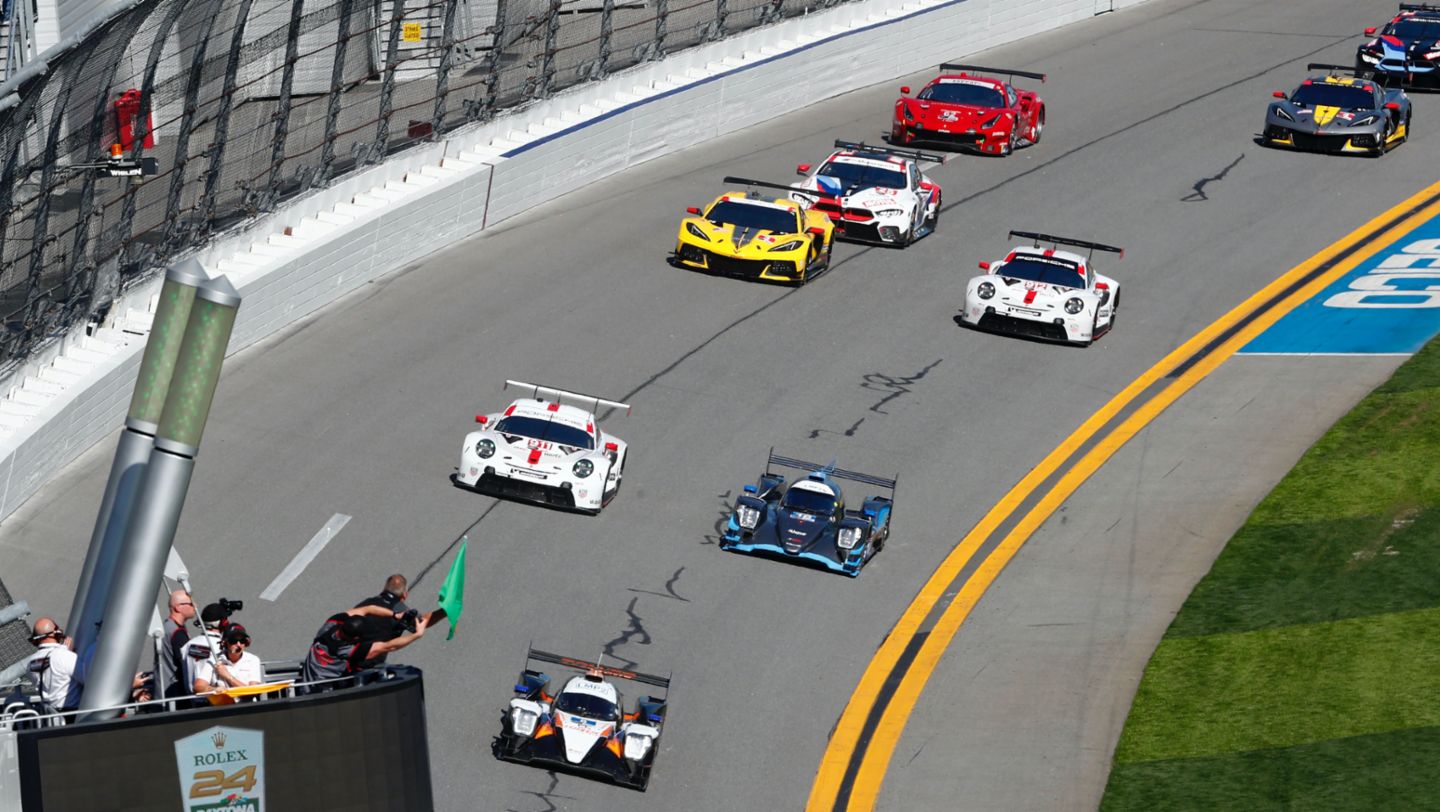 911 RSR (911), Rennen, IMSA WeatherTech SportsCar Championship, 1. Lauf, Daytona/USA, 2020, Porsche AG