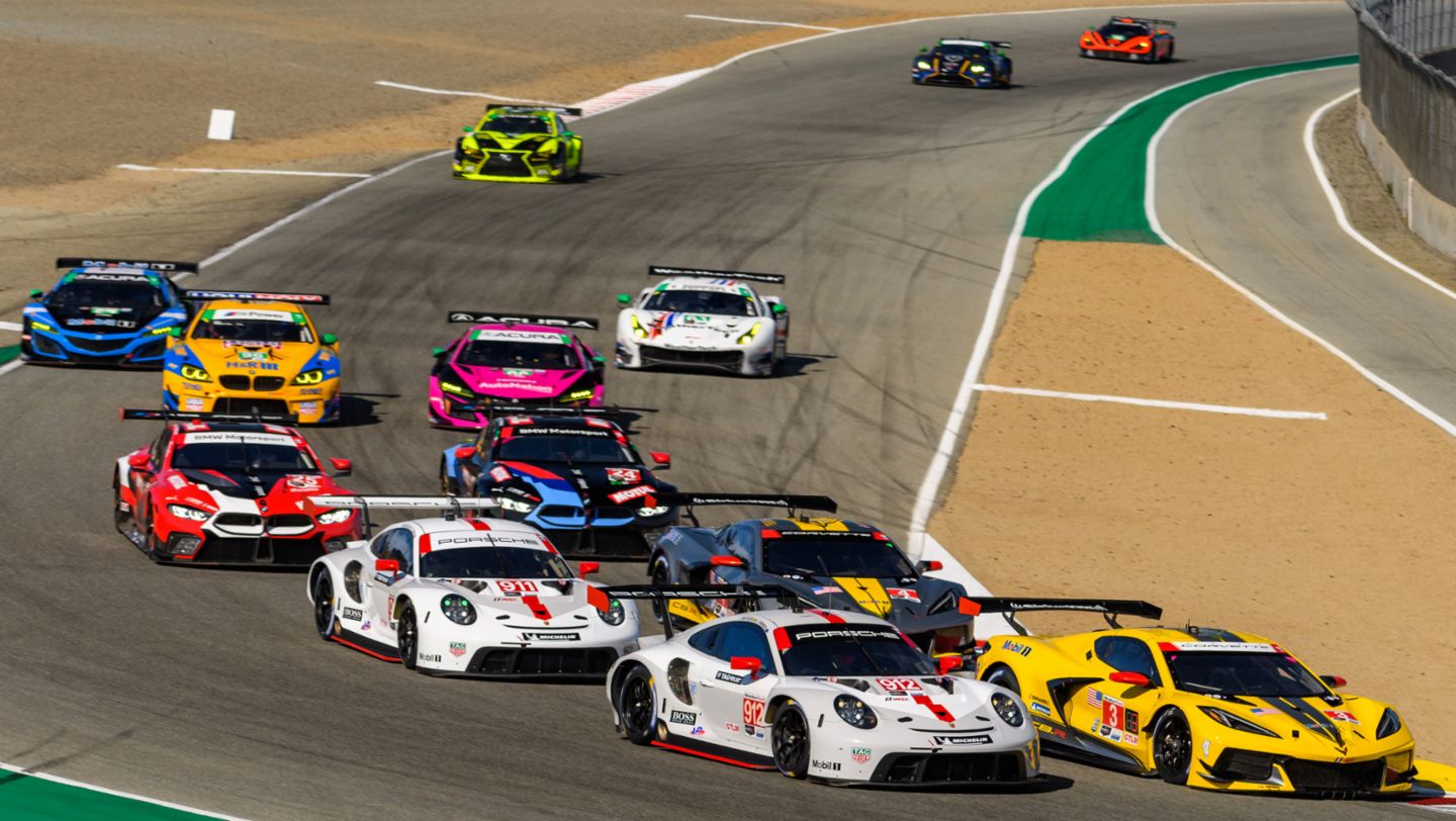 Porsche 911 RSR, IMSA WeatherTech SportsCar Championship, Rennen, Lauf 10, Laguna Seca (USA), 2020, Porsche AG