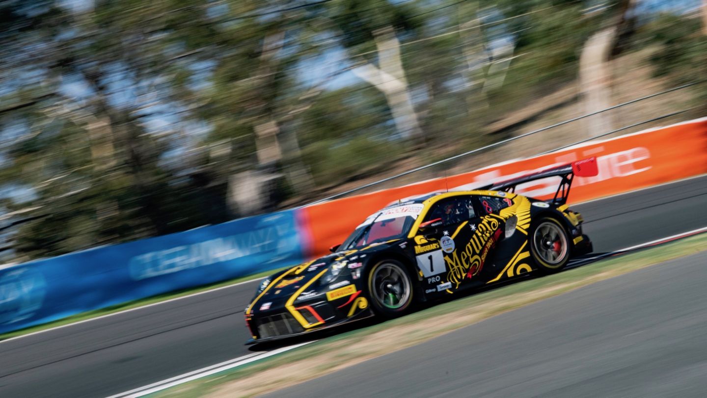 911 GT3 R, EBM, Freies Training, Intercontinental GT Challenge, Lauf 1, 12-Stunden-Rennen Bathurst, Australien, 2020, Porsche AG