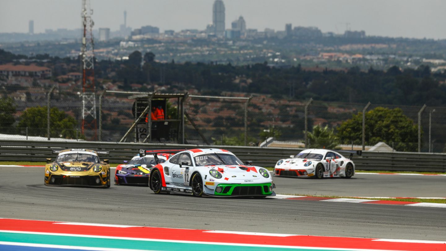 911 GT3 R, Rennen, Intercontinental GT Challenge, Lauf 4, Kyalami, Südafrika, 2020, Porsche AG