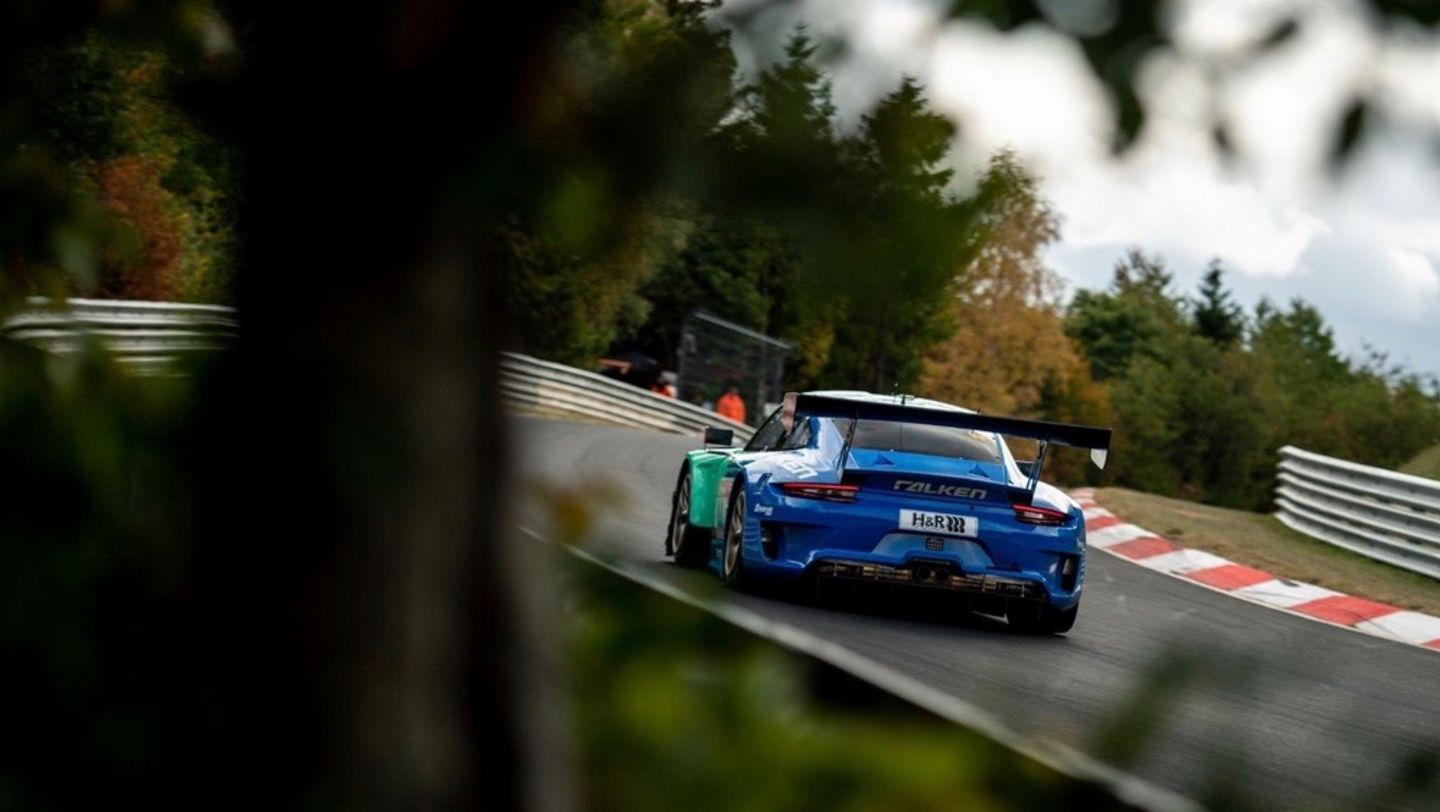 Porsche 911 GT3R, 24-Stunden-Rennen auf dem Nürburgring, 2020, Porsche AG