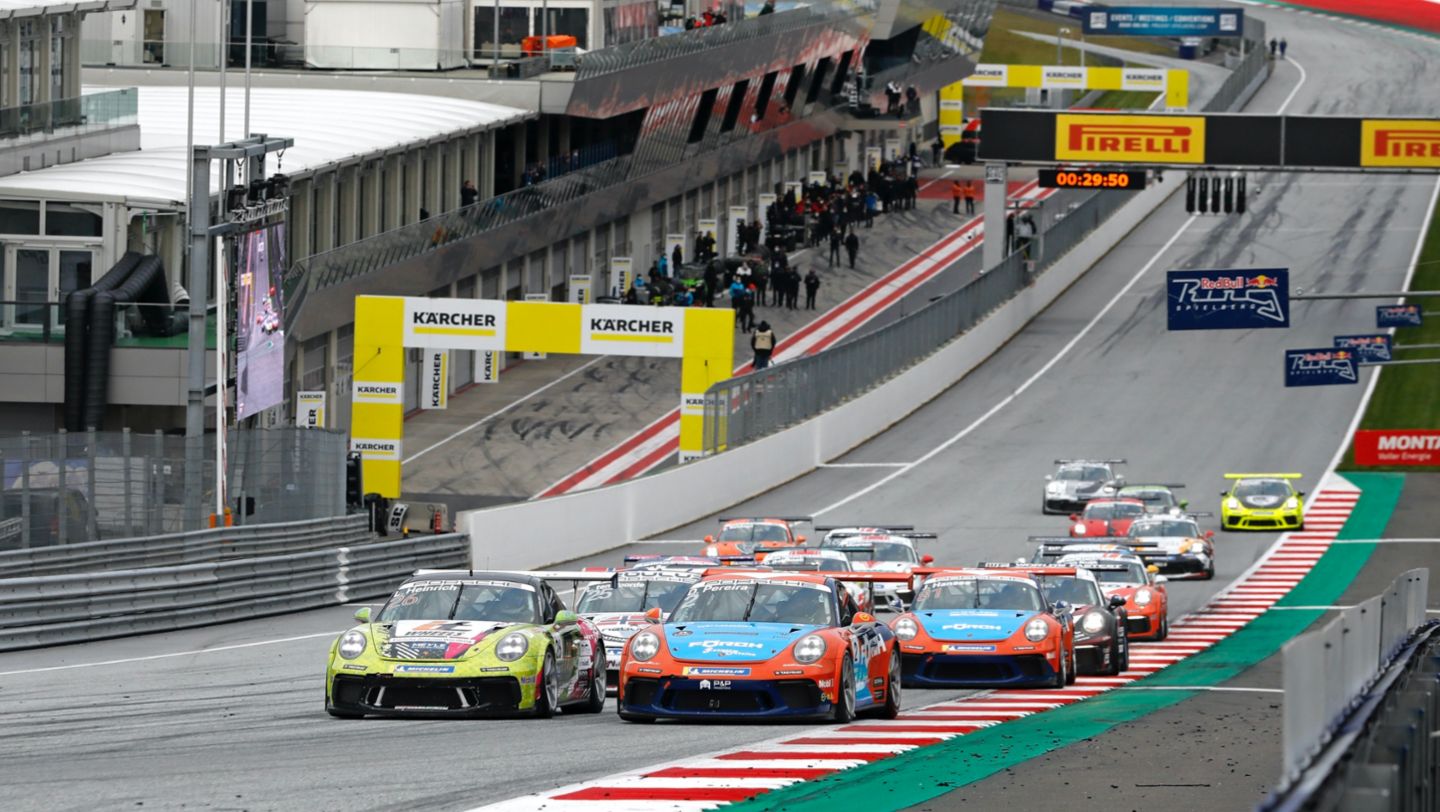 911 GT3 Cup, Porsche Carrera Cup Deutschland, Round 6 + 7, Red Bull Ring, 2020, Porsche AG