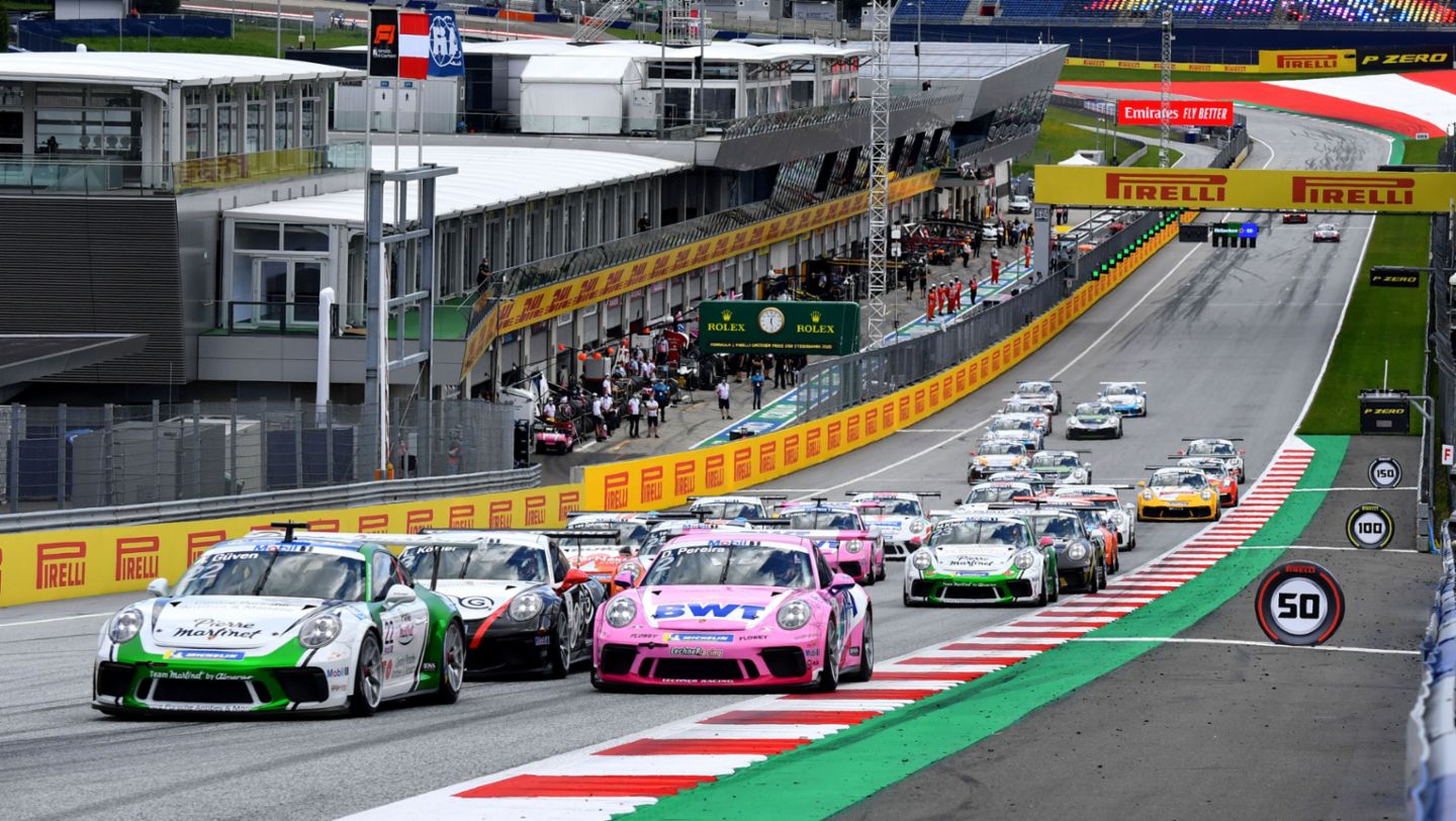 Porsche 911 GT3 Cup, Porsche Mobil 1 Supercup, Qualifying, Spielberg, 2020, Porsche AG