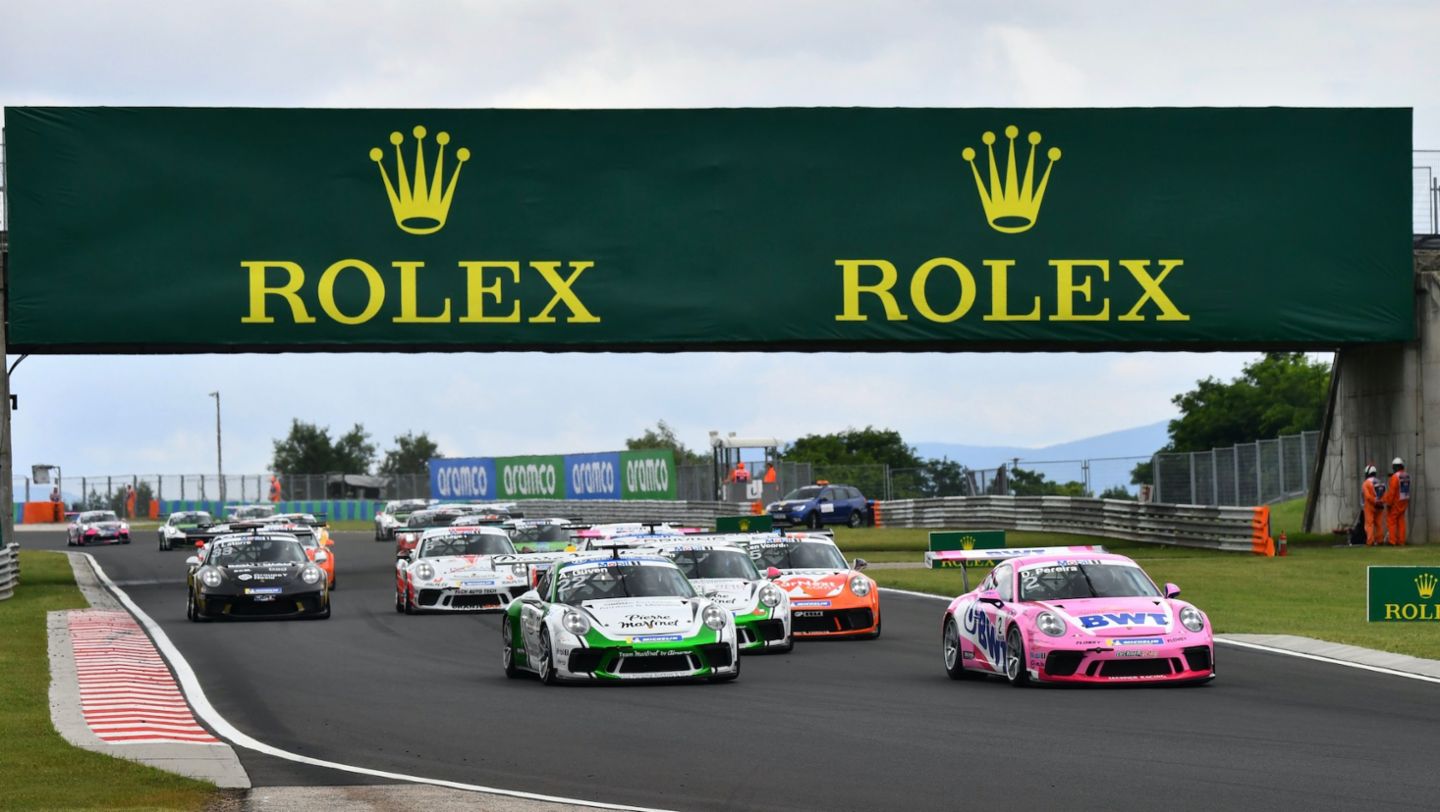 Porsche 911 GT3 Cup, Porsche Mobil 1 Supercup, Race, Budapest, 2020, Porsche AG