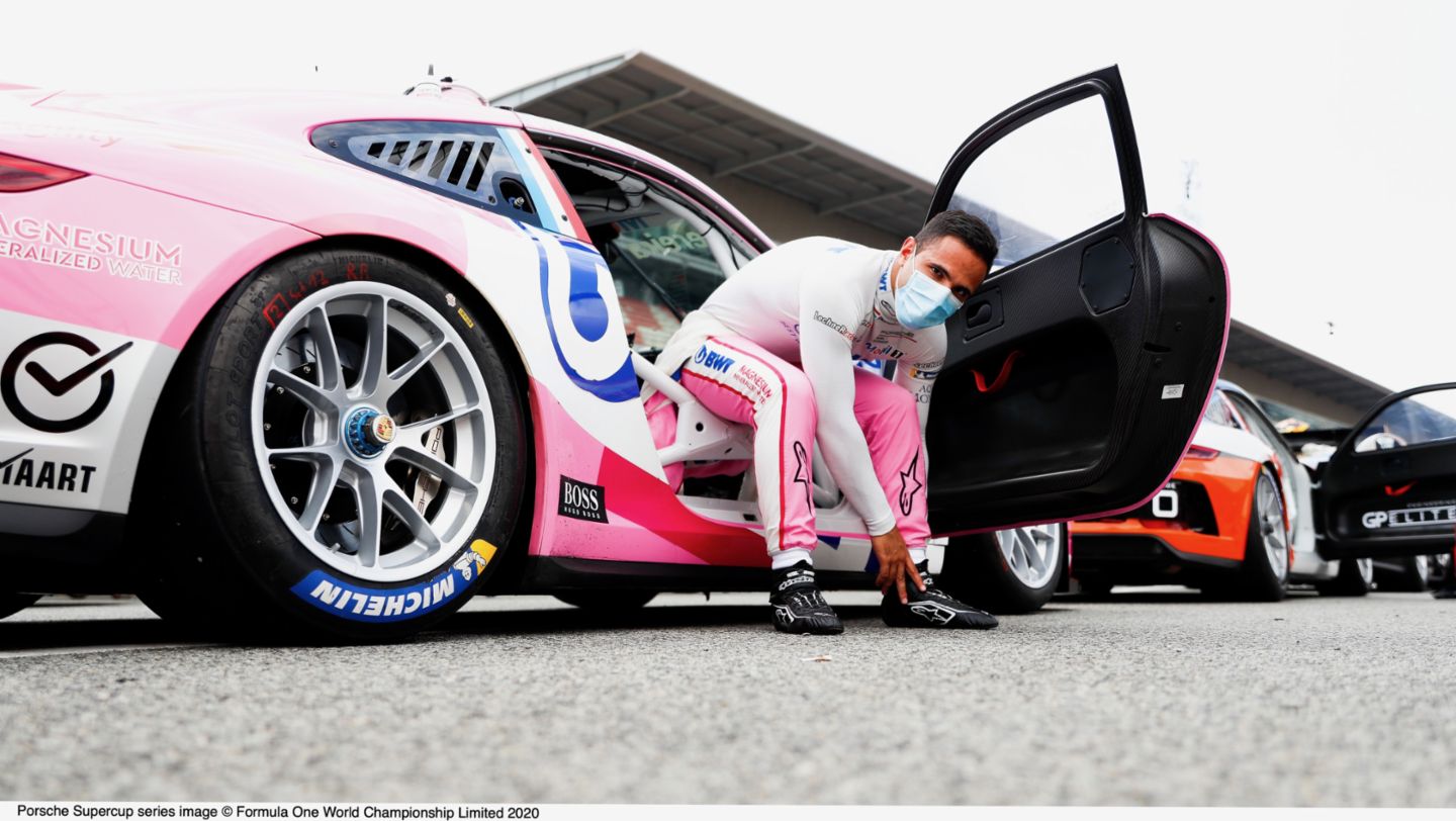 Porsche 911 GT3 Cup, Dylan Pereira, Porsche Mobil 1 Supercup, Rennen, Barcelona, 2020, Porsche AG