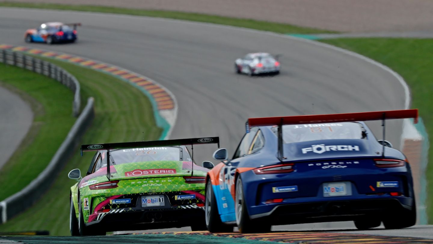 911 GT3 Cup, Porsche Carrera Cup Deutschland, Race 2, Sachsenring, 2020, Porsche AG