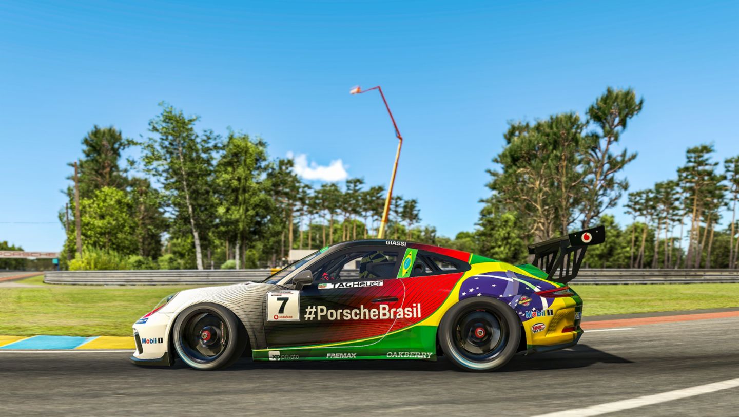 911 GT3 Cup, Porsche TAG Heuer Esports Supercup, Donington Park, tercera prueba, 2020, Porsche AG