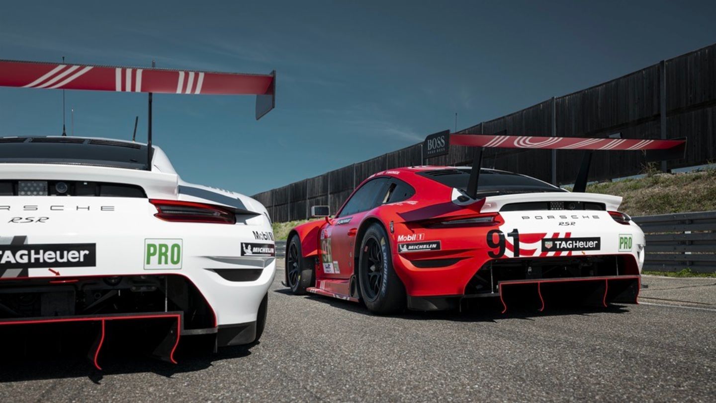 911 RSR in besonderem Fahrzeugdesign, FIA WEC, Le Mans, 2020, Porsche AG
