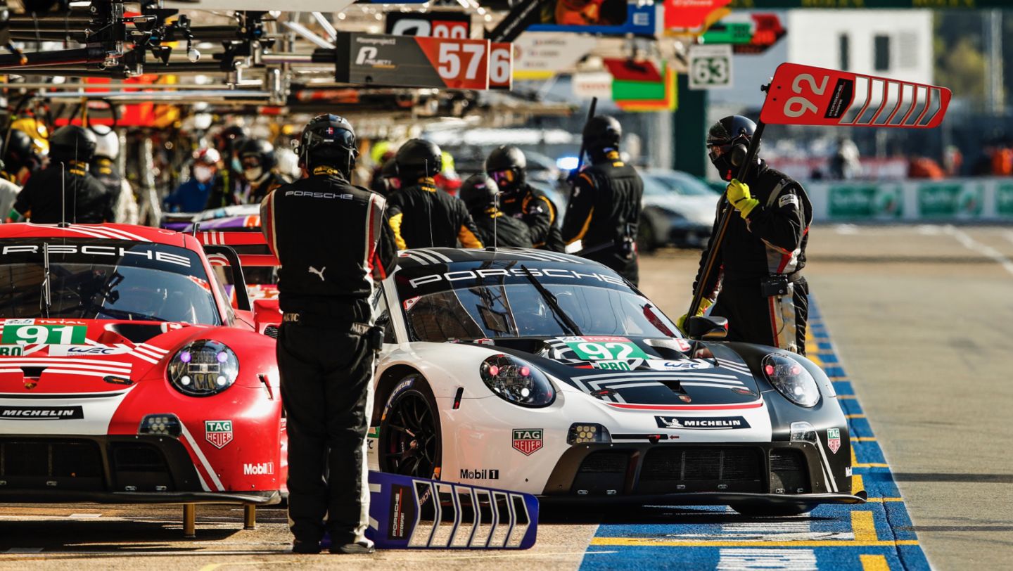 911 RSR, Calificación, FIA WEC, Le Mans, 2020, Porsche AG