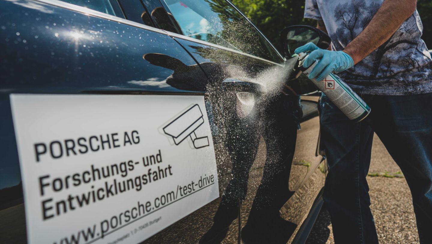 Erprobung des neuen Panamera, Schwarzwald, Deutschland, 2020, Porsche AG