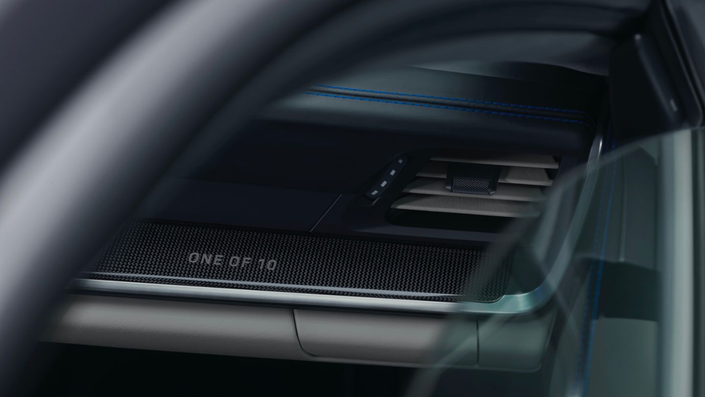 Interior del 911 Turbo S edición limitada "Duet", 2020, Porsche AG