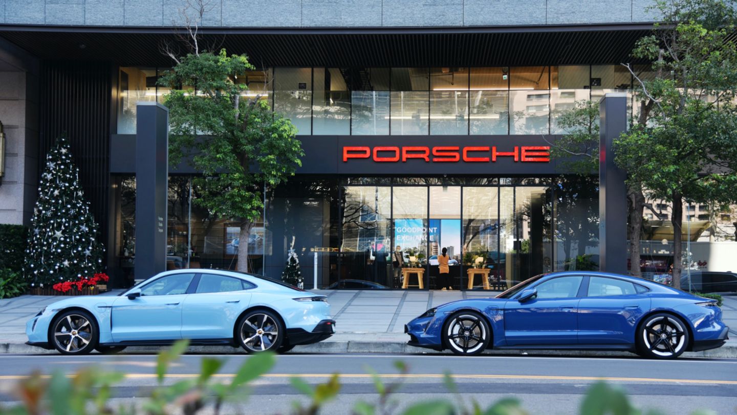 Taycan, Porsche Studio, Taoyuan, China, 2021, Porsche AG