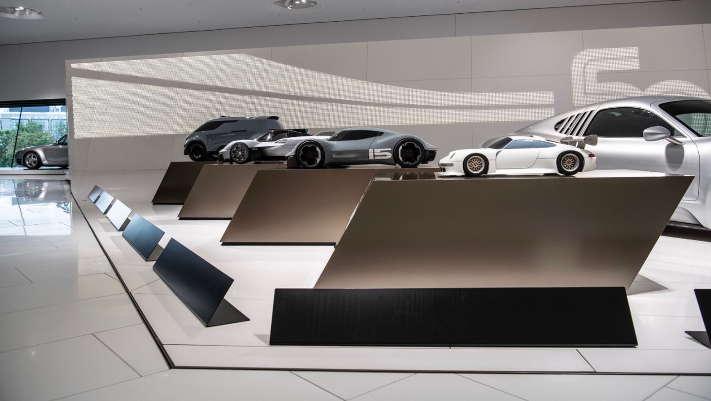 Exposición especial “50 años de desarrollo Porsche en Weissach”, 2021, Porsche AG