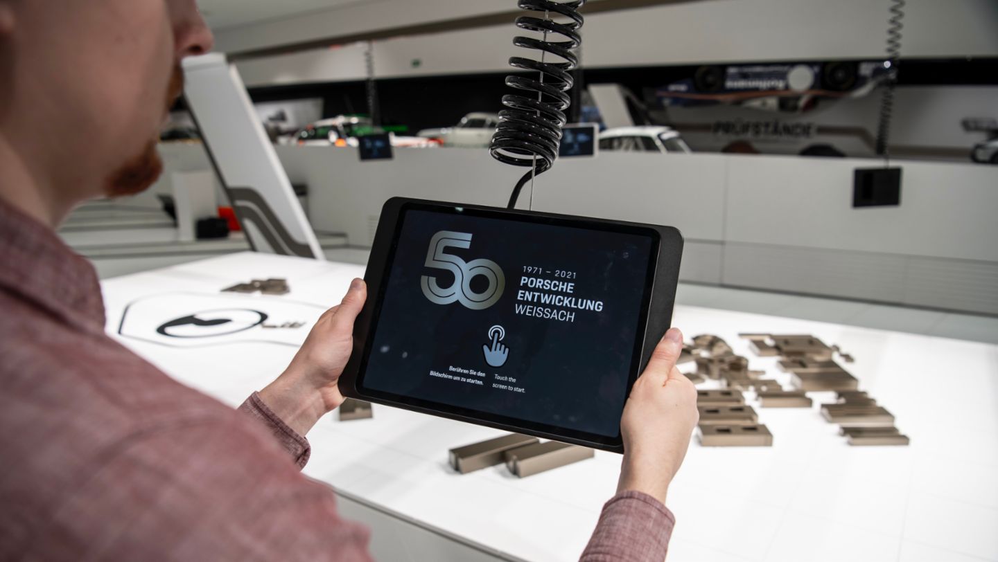 Exposición especial ‘50 años de desarrollo Porsche en Weissach’, 2021, Porsche AG