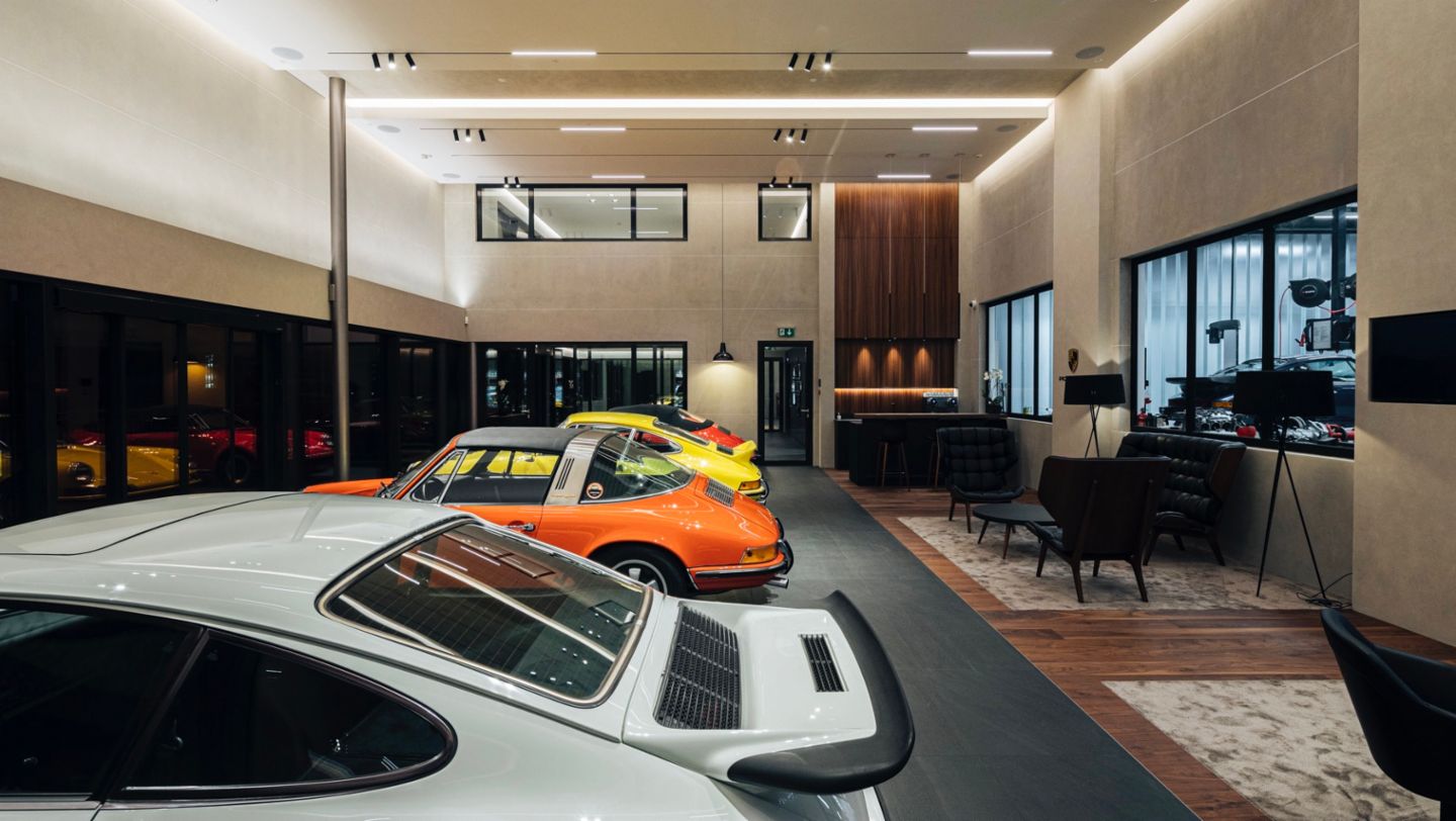 Porsche Classic Centre in Geneve, Switzerland, 2021, Porsche AG