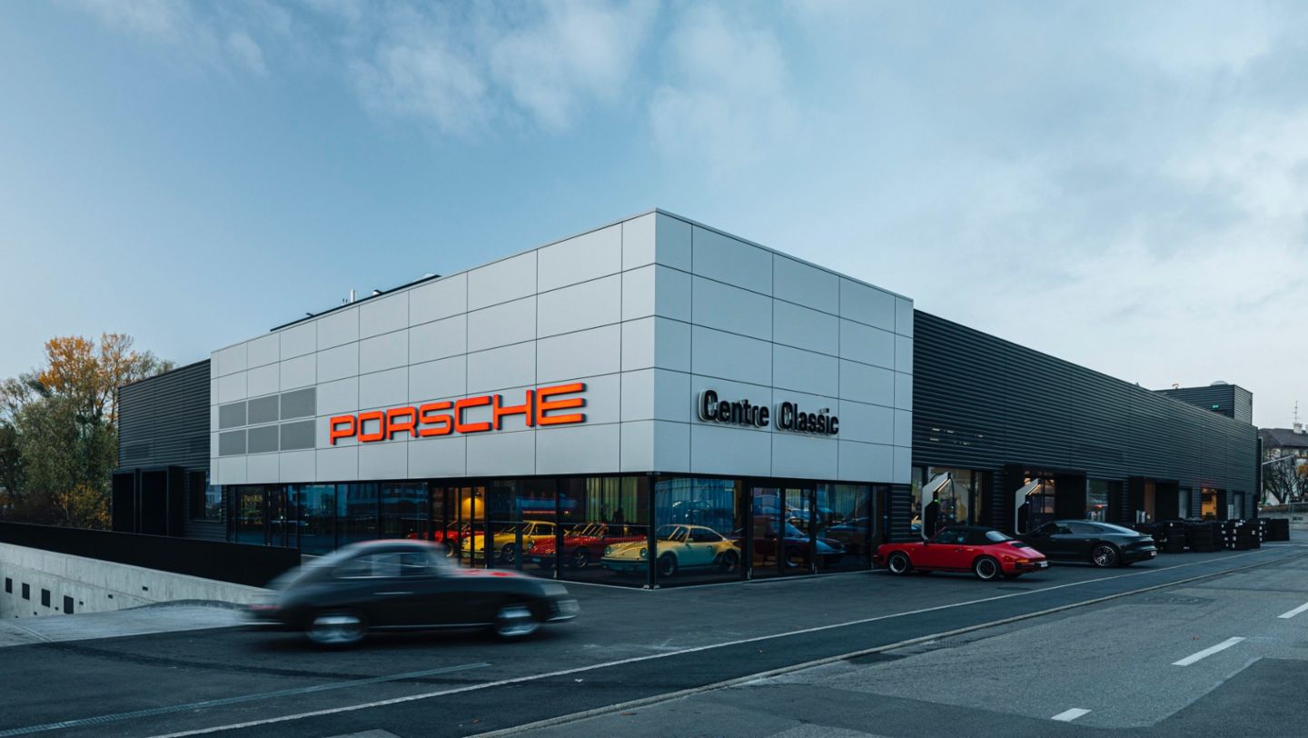 Porsche Classic Centre en Ginebra, Suiza, 2021, Porsche AG