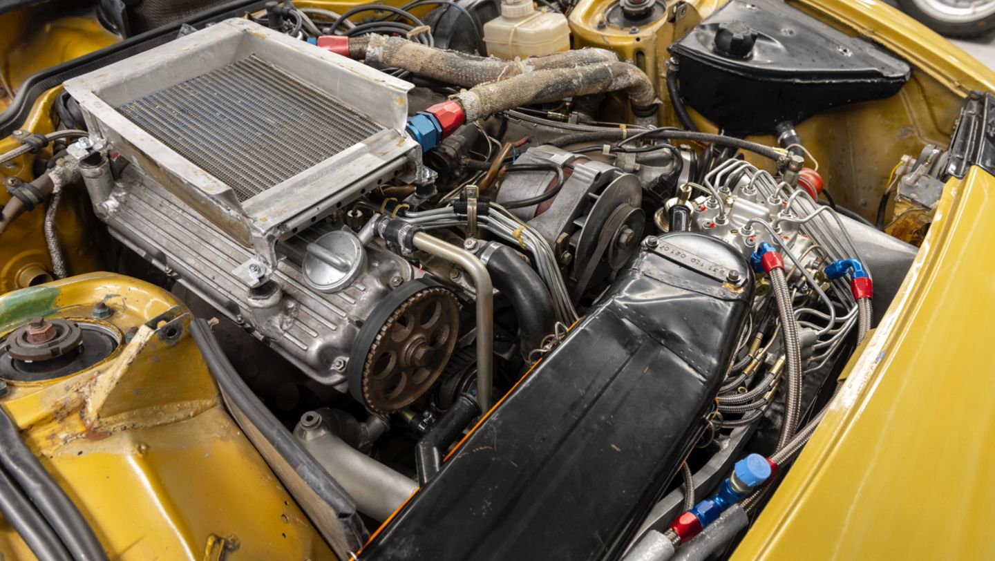 Engine of the 924 Carrera GTS Rallye, 2021, Porsche AG