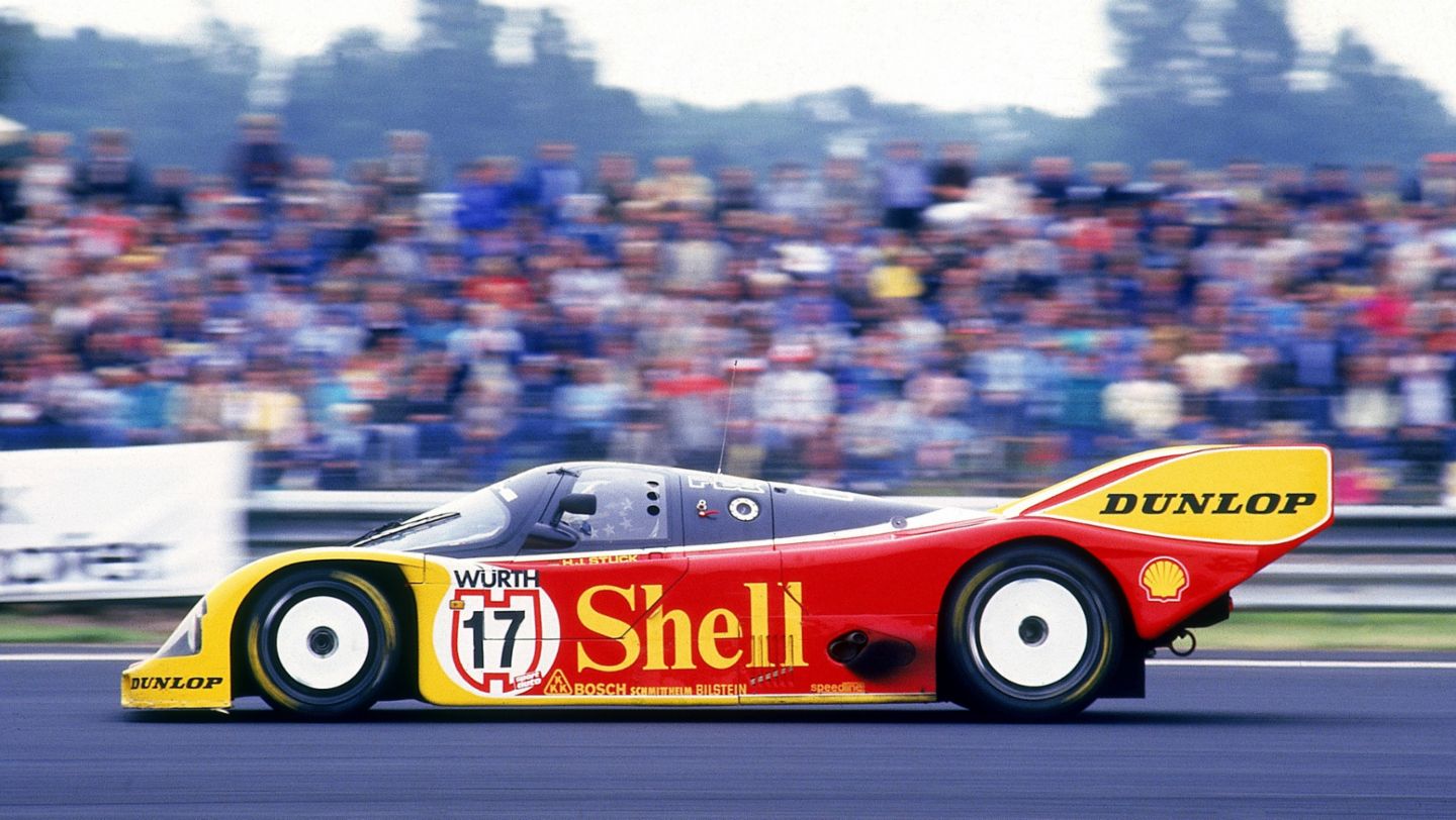 962 C mit Hans-Joachim Stuck als Fahrer, 1987, Supercup, Porsche AG