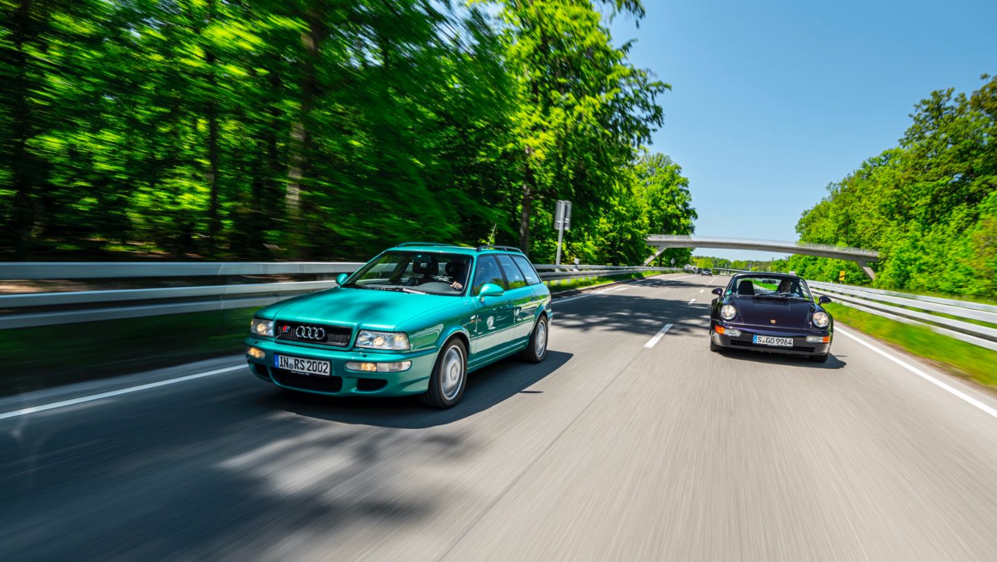 Audi Avant RS2, 911, 2021, Porsche AG