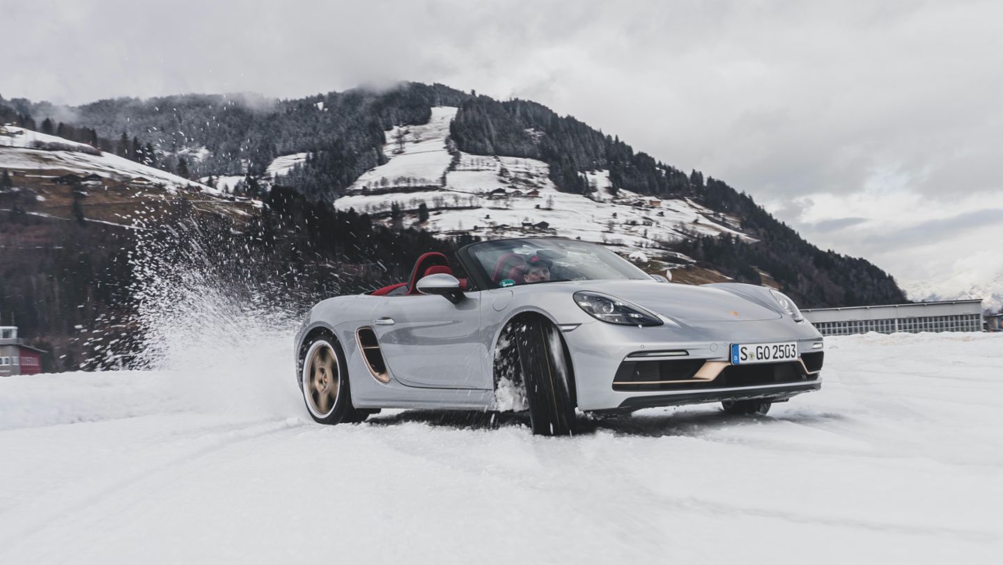 Boxster 25 Jahre, Cold Start by GP, Zell am See, Österreich, 2021, Porsche AG