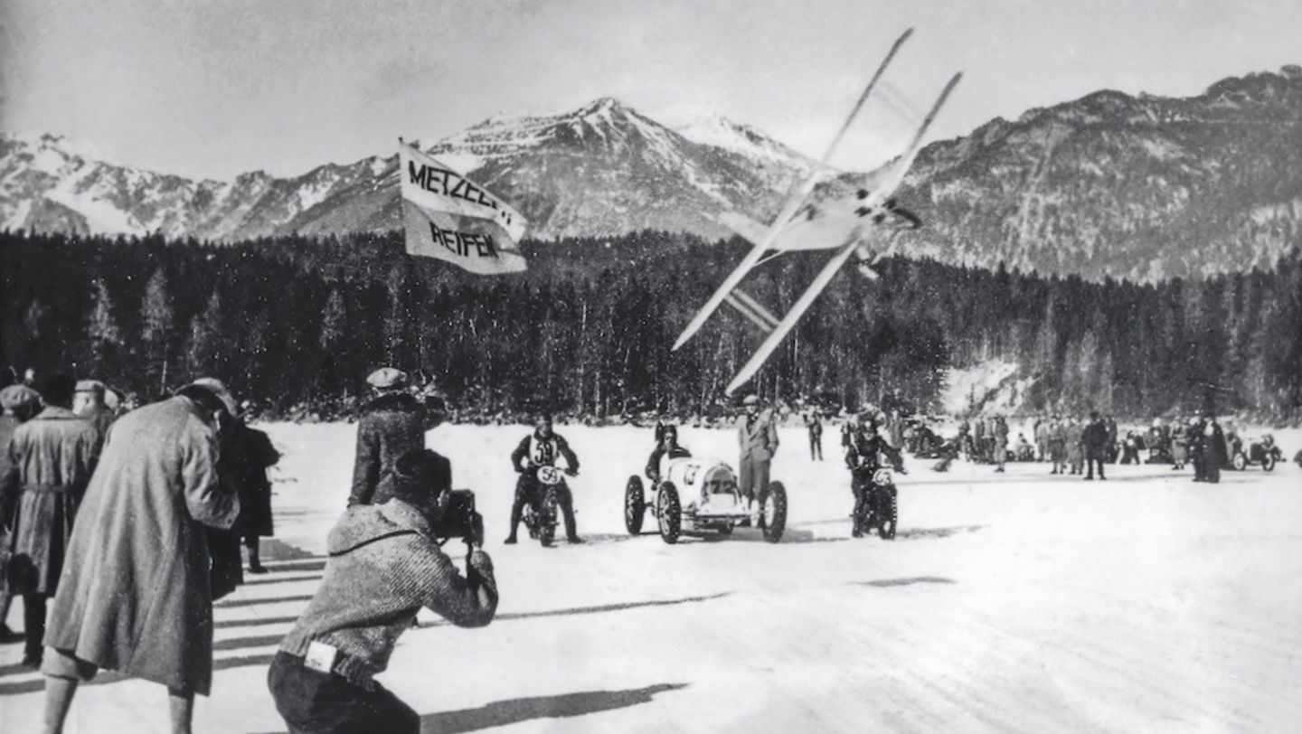 Eisrennen, Zeller See, Österreich, 1960, Porsche AG